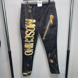 Moschino logo pants FW20 NWT